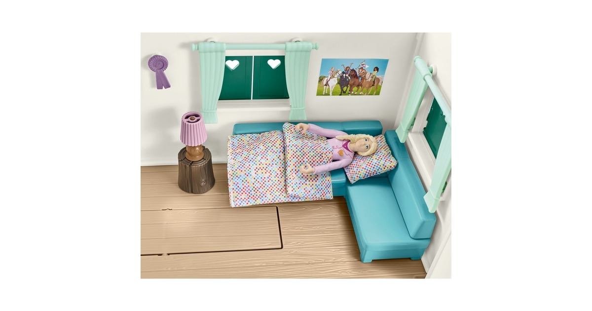 Schleich Horse Club Wohnwagen für geheime Club-Treffen, Spielfigur