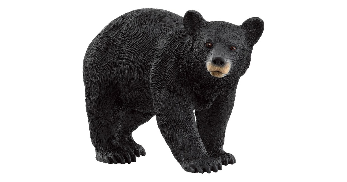 Schleich Wild Life Amerikanischer Schwarzbär, Spielfigur