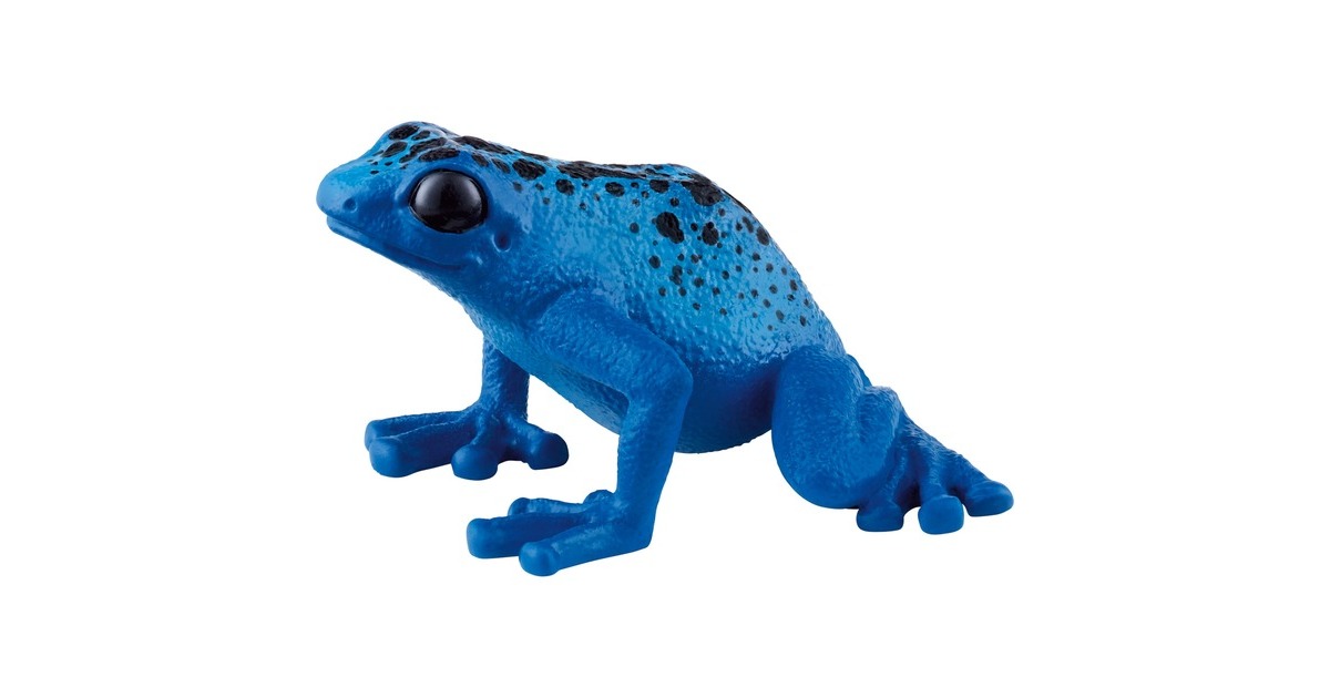 Schleich Wild Life Blauer Pfeilgiftfrosch, Spielfigur