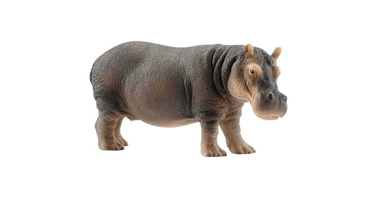 Schleich Wild Life Flusspferd, Spielfigur