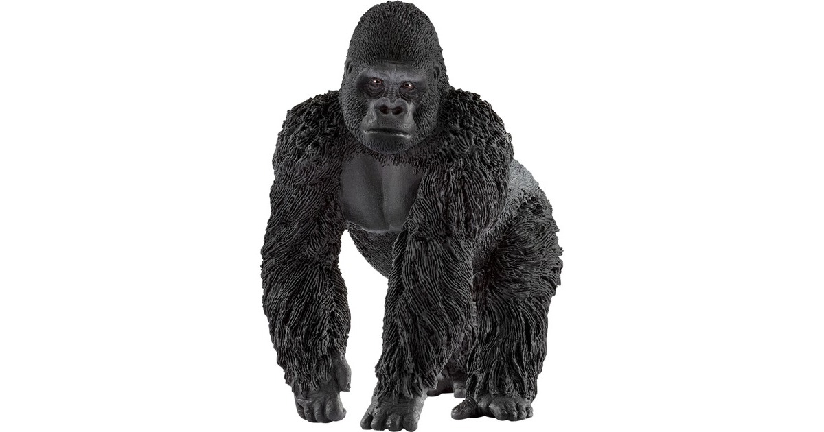 Schleich Wild Life Gorilla Männchen, Spielfigur