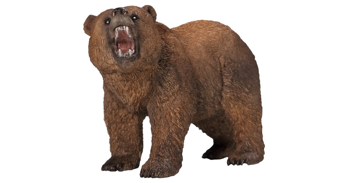 Schleich Wild Life Grizzlybär, Spielfigur