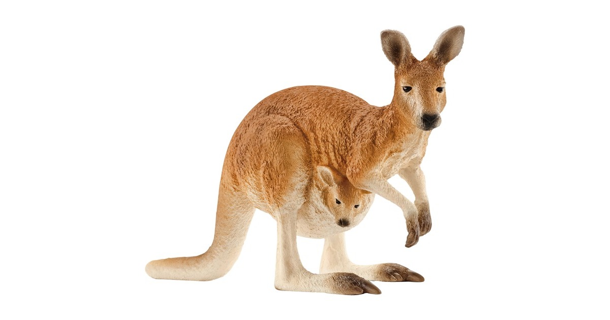 Schleich Wild Life Känguru, Spielfigur