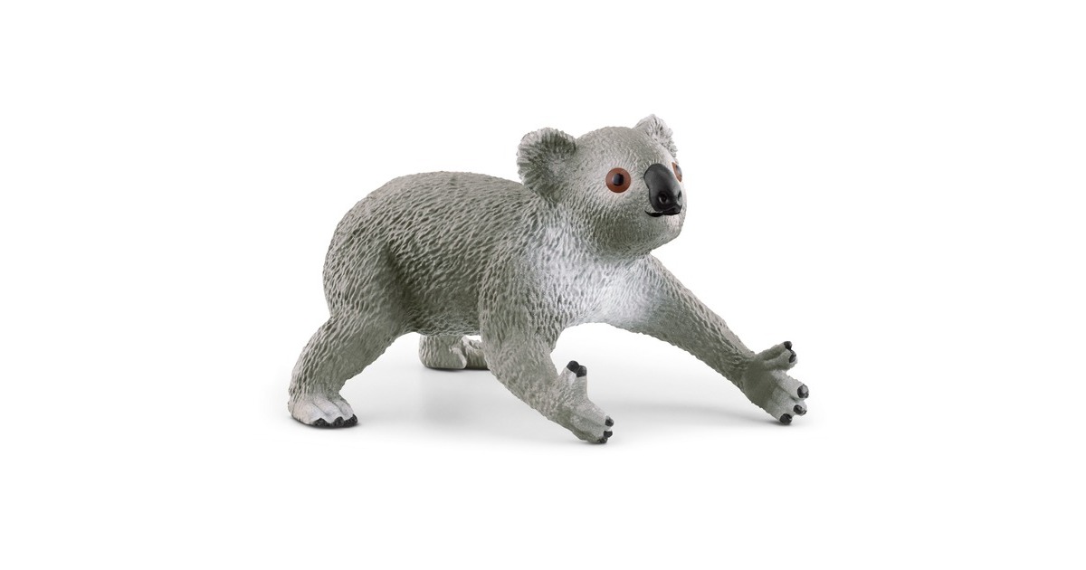 Schleich Wild Life Koala Mutter mit Baby, Spielfigur