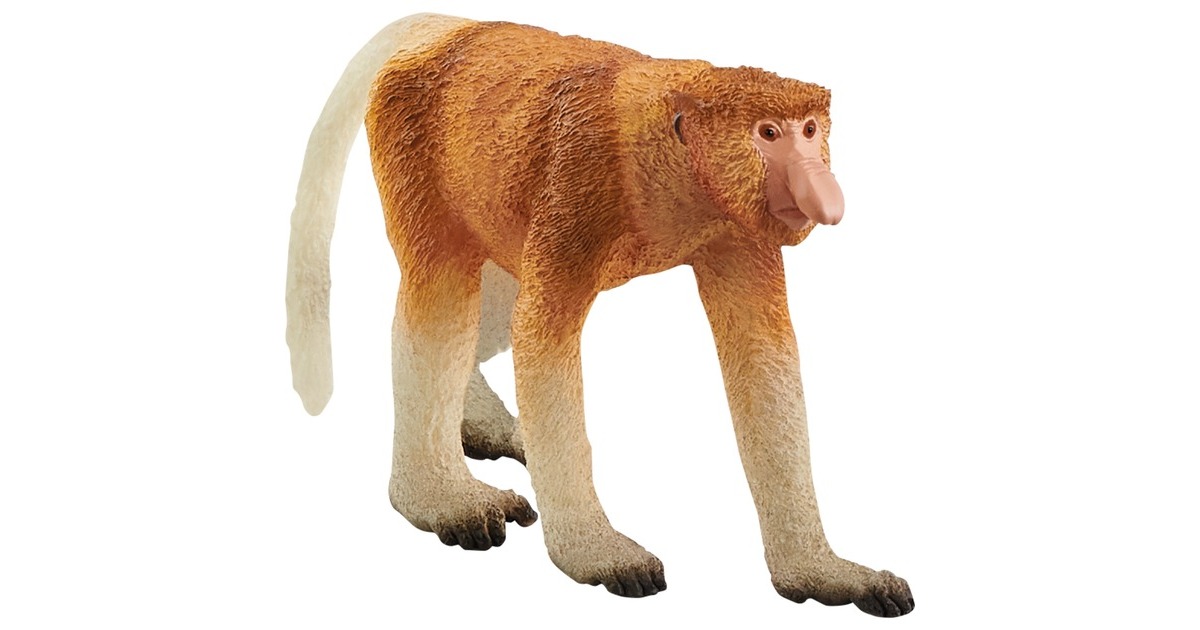 Schleich Wild Life Nasenaffe, Spielfigur