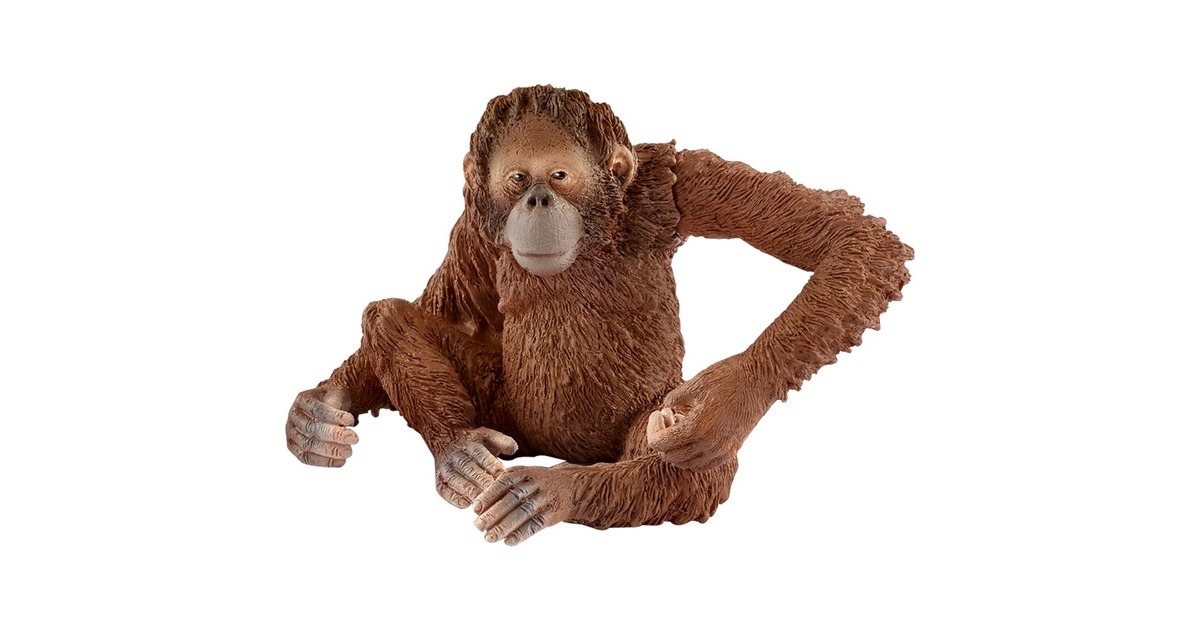 Schleich Wild Life Orang-Utan Weibchen, Spielfigur