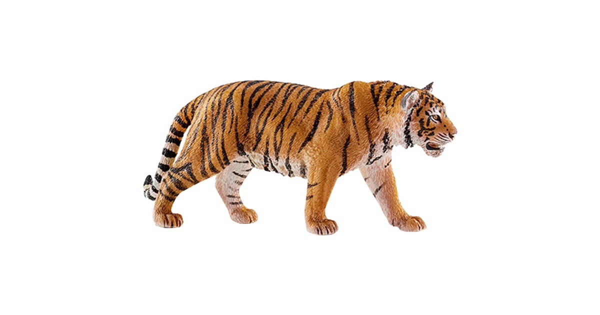 Schleich Wild Life Tiger, Spielfigur(orange)
