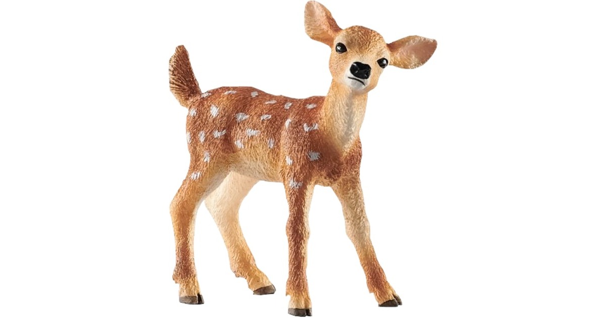 Schleich Wild Life Weißwedelkalb, Spielfigur