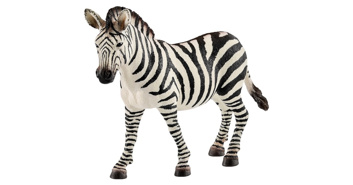 Schleich Wild Life Zebra Stute, Spielfigur