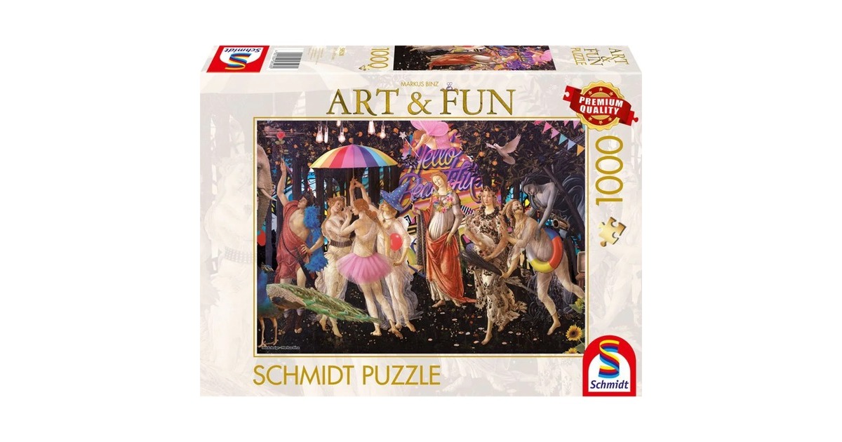 Schmidt Spiele Art & Fun Markus Binz: La Primavera 2024, Puzzle(1000 Teile) Schmidt Spiele Art & Fun Markus Binz: La Primavera 2024, Puzzle(1000 Teile)