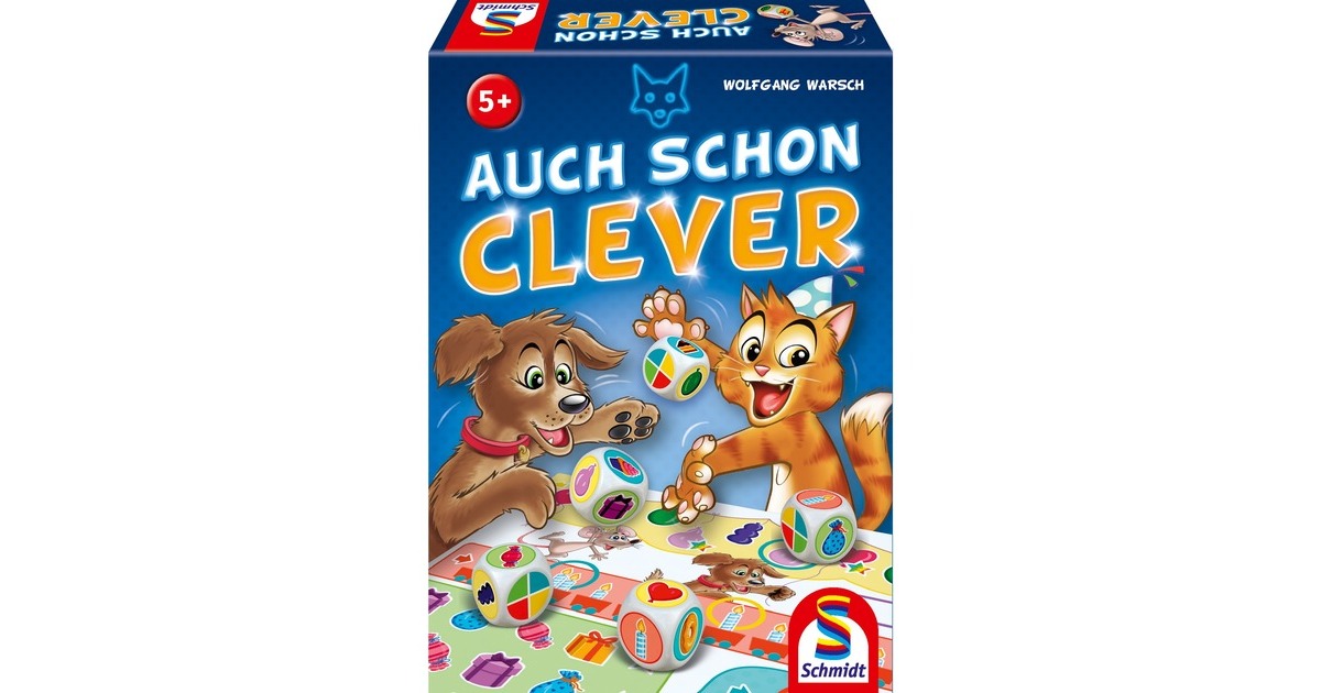 Schmidt Spiele Auch schon clever, Brettspiel