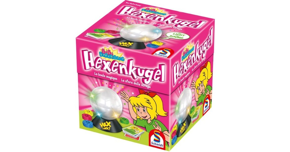 Schmidt Spiele Bibi Blocksberg - Hexenkugel, Geschicklichkeitsspiel