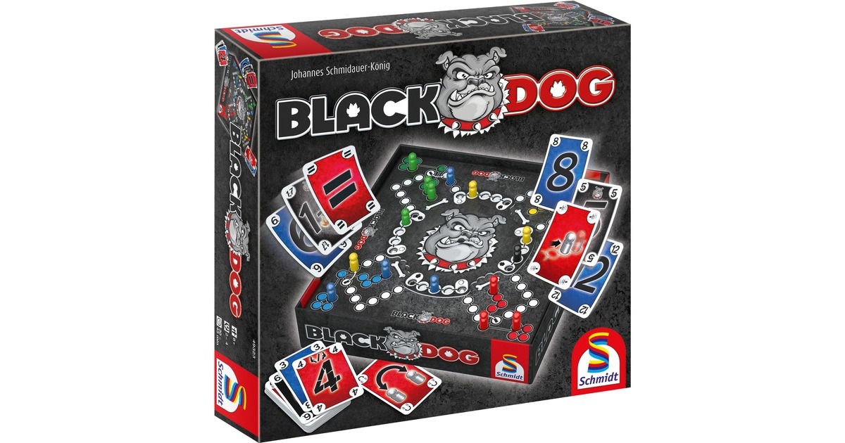 Schmidt Spiele Black DOG, Brettspiel