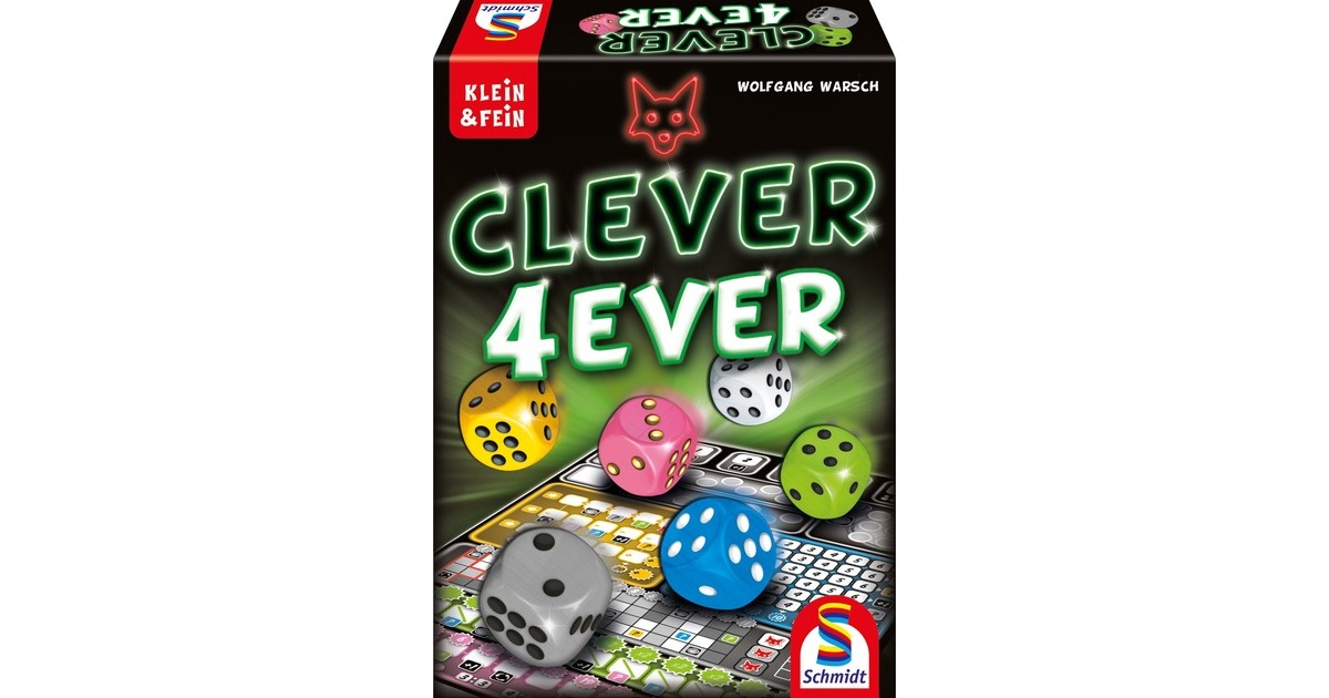 Schmidt Spiele CLEVER 4EVER, Würfelspiel