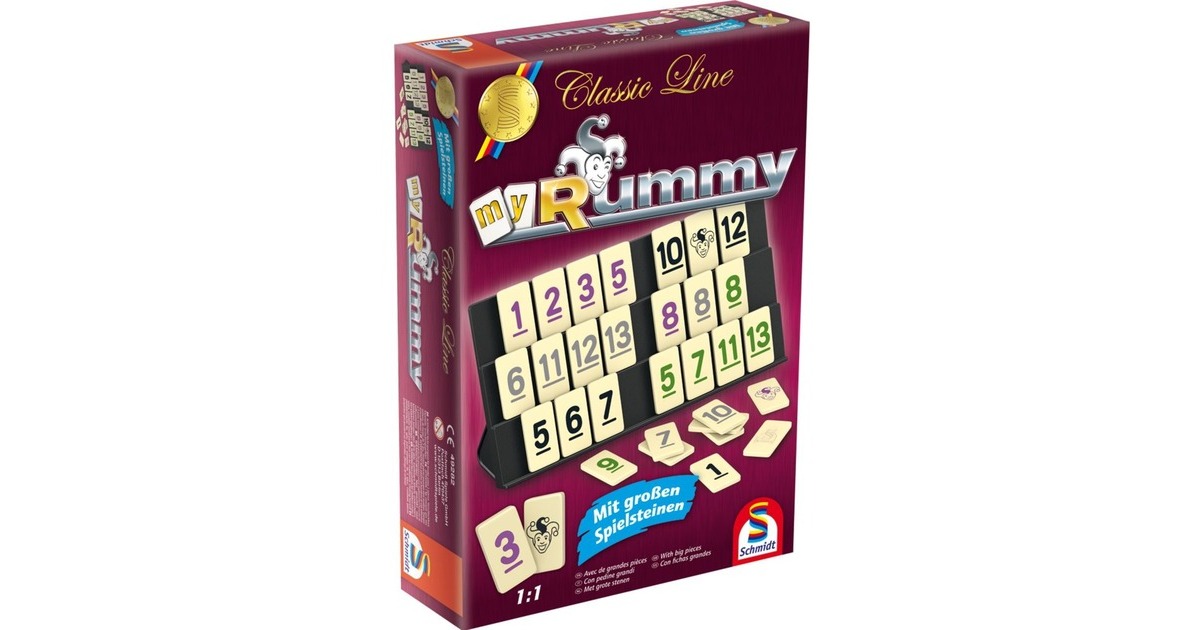 Schmidt Spiele Classic Line: MyRummy, Brettspiel