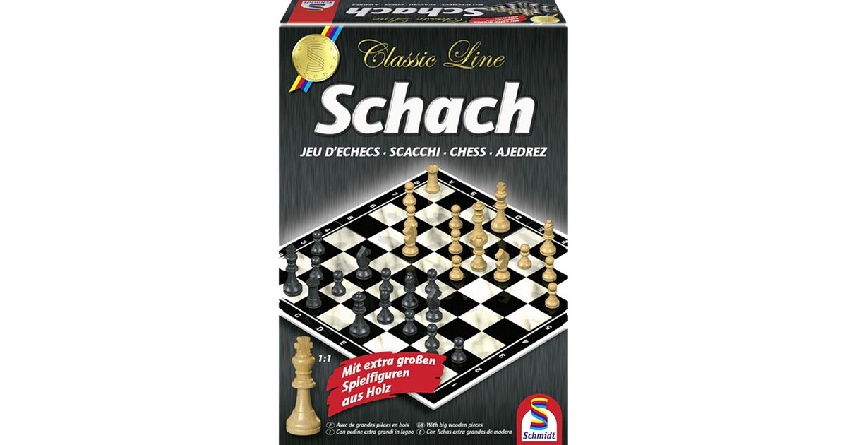 Schmidt Spiele Classic Line: Schach, Brettspiel
