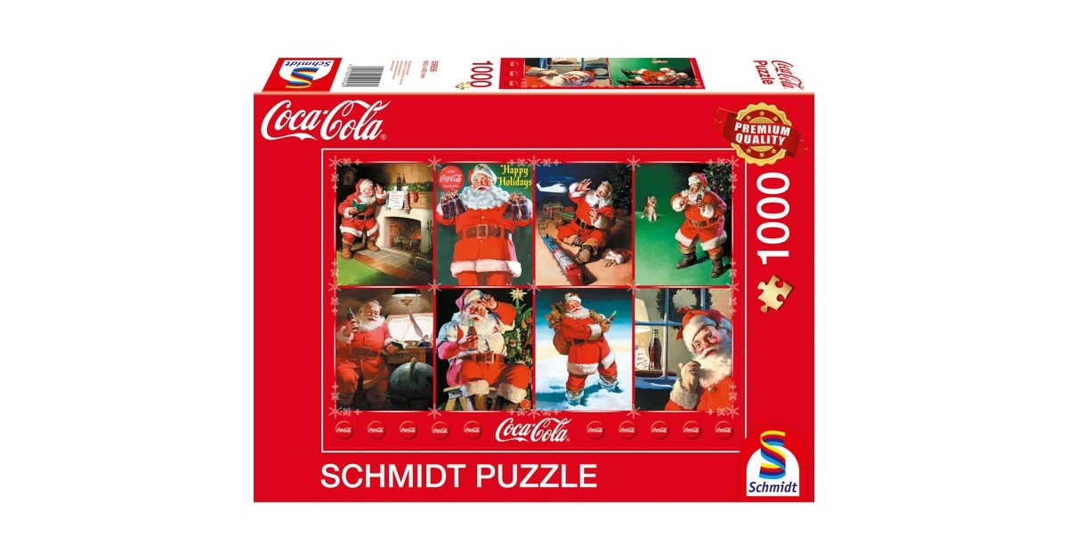 Schmidt Spiele Coca-Cola - Santa Claus, Puzzle(1000 Teile)