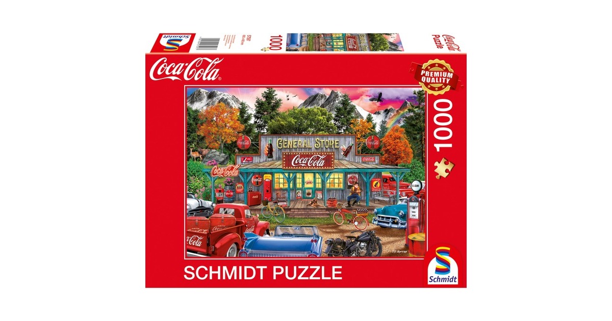 Schmidt Spiele Coca-Cola - Store, Puzzle(1000 Teile)