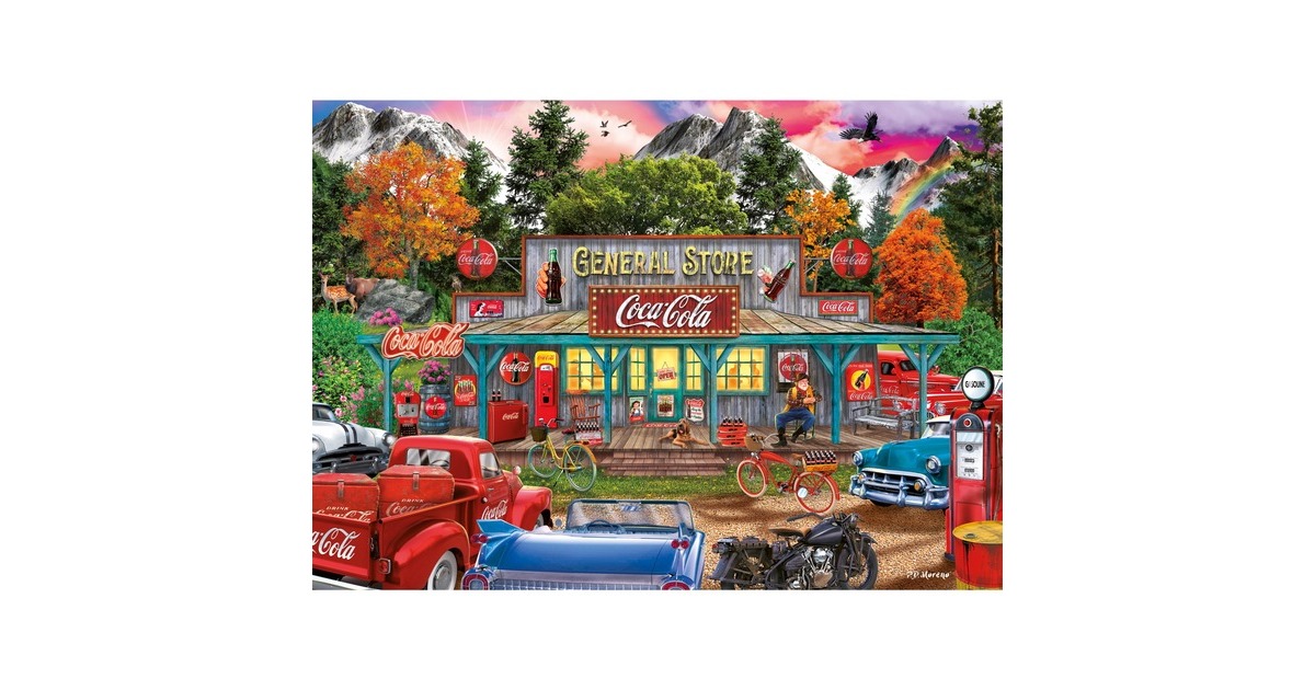 Schmidt Spiele Coca-Cola - Store, Puzzle(1000 Teile)