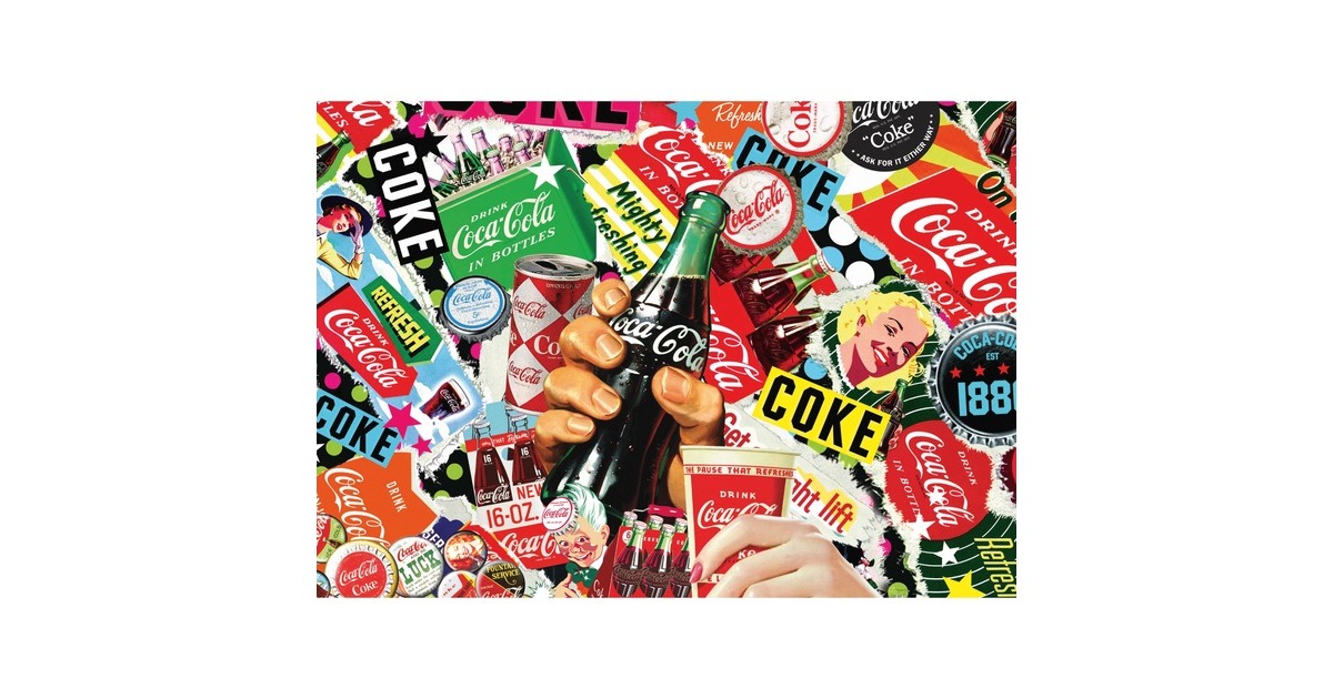 Schmidt Spiele Coca-Cola is it!, Puzzle(1000 Teile)