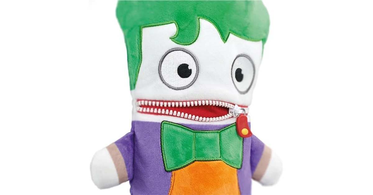Schmidt Spiele DC Super Hero: Sorgenfresser Joker, Kuscheltier