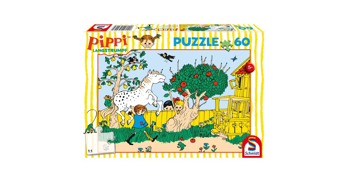 Schmidt Spiele Das stärkste Mädchen der Welt, Puzzle(60 Teile)