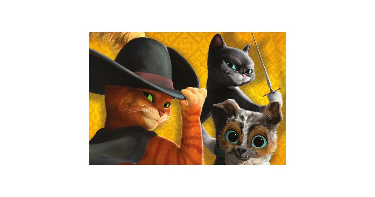 Schmidt Spiele Der gestiefelte Kater und seine Freunde, Puzzle(150 Teile)