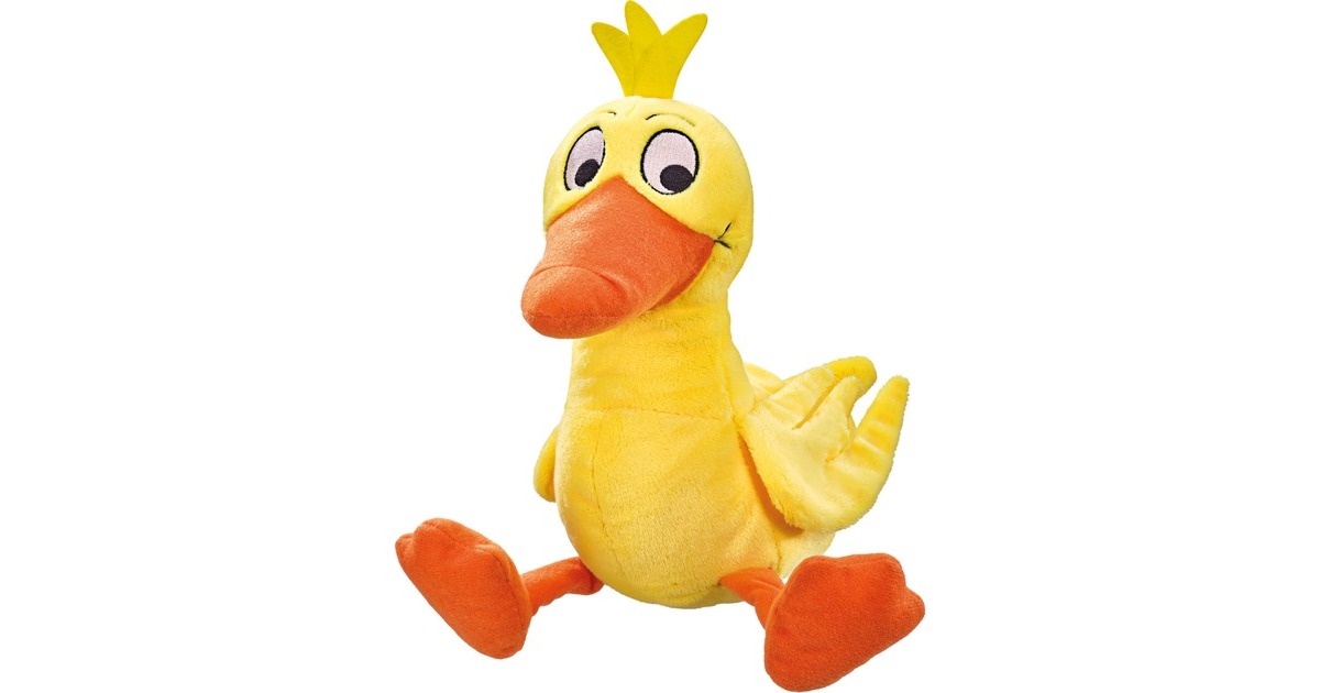 Schmidt Spiele Die Maus, Ente, Kuscheltier(gelb, 25 cm)