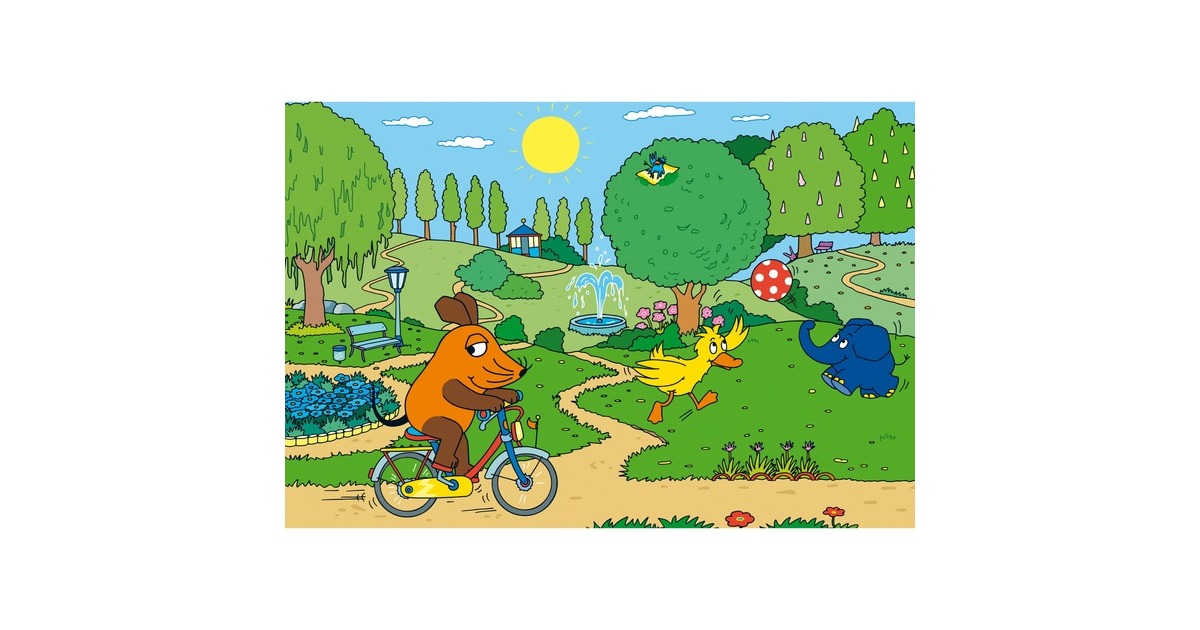 Schmidt Spiele Die Maus: Viel Spaß mit der Maus, Puzzle(3x 48 Teile)