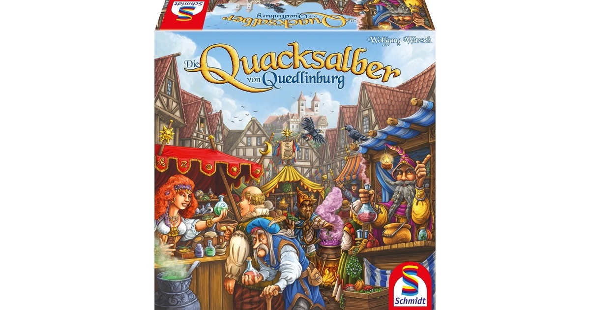 Schmidt Spiele Die Quacksalber von Quedlinburg, Brettspiel(Kennerspiel des Jahres 2018)