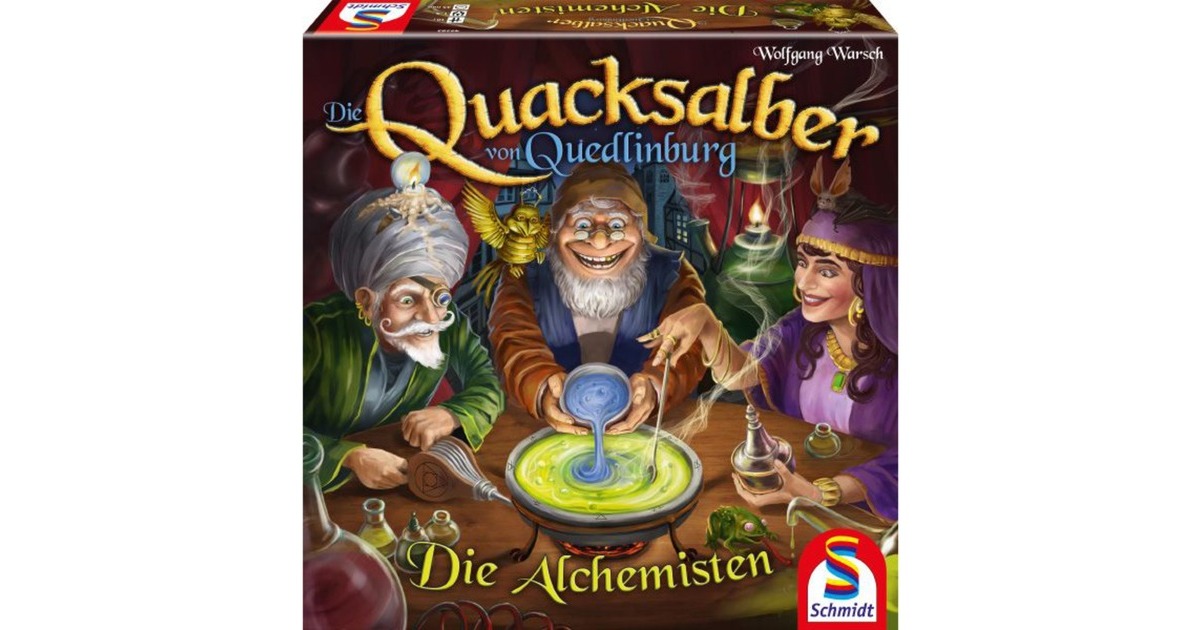 Schmidt Spiele Die Quacksalber von Quedlinburg: Die Alchemisten, Brettspiel(2. Erweiterung)