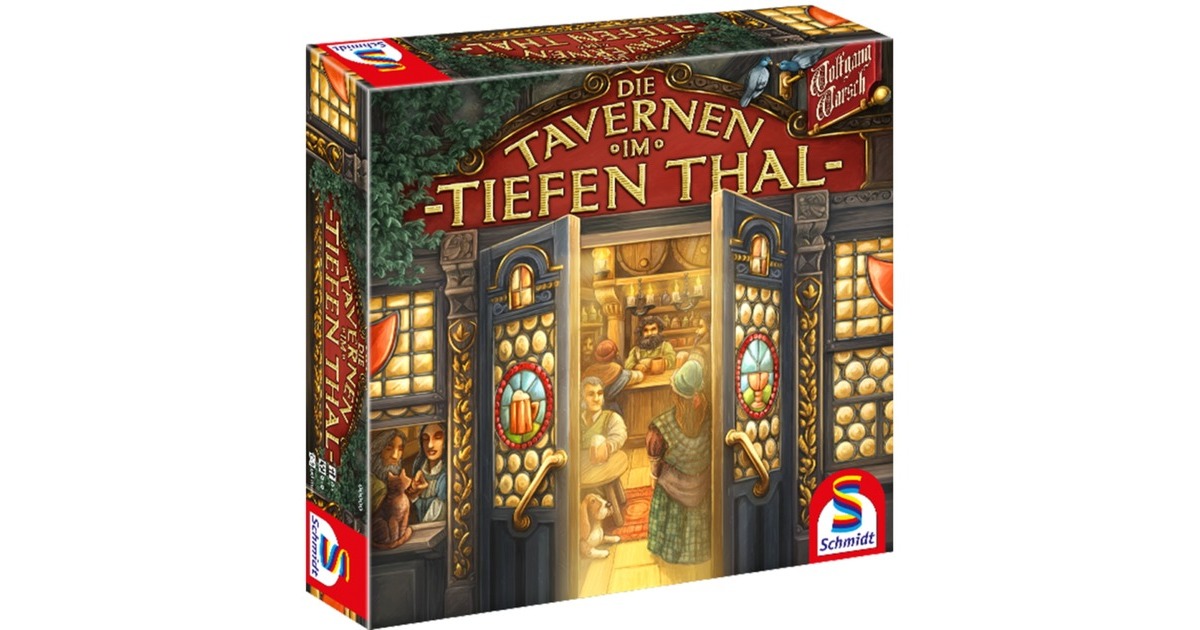 Schmidt Spiele Die Tavernen im Tiefen Thal, Brettspiel