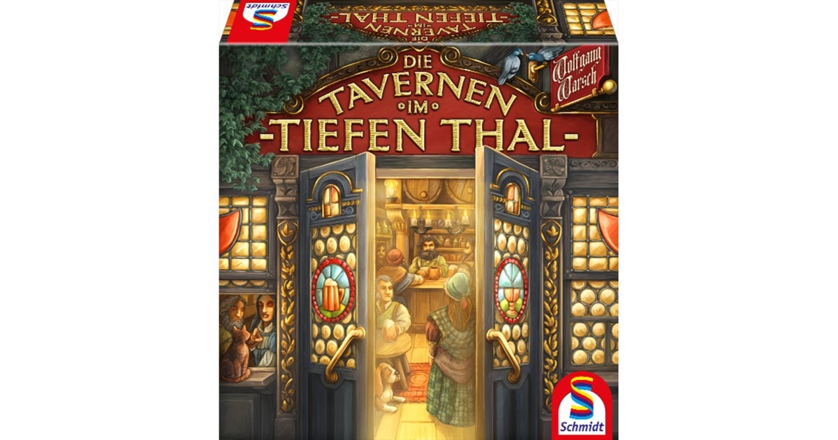 Schmidt Spiele Die Tavernen im Tiefen Thal, Brettspiel