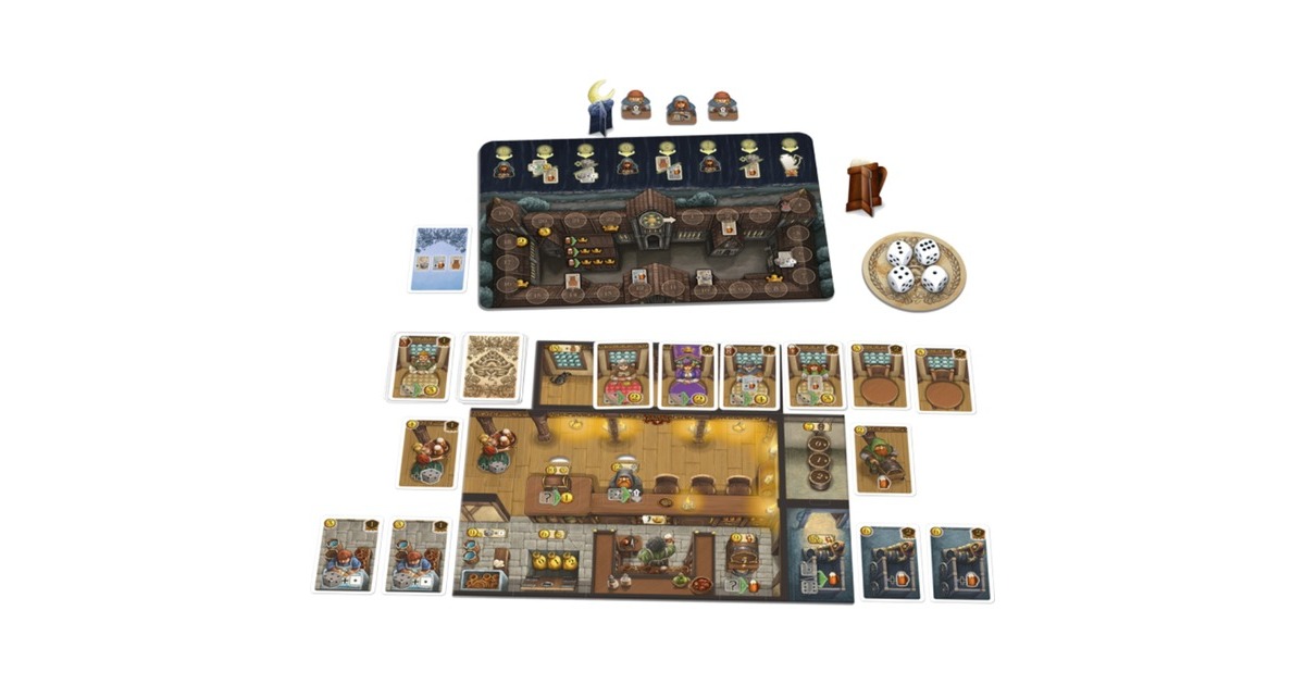 Schmidt Spiele Die Tavernen im Tiefen Thal, Brettspiel
