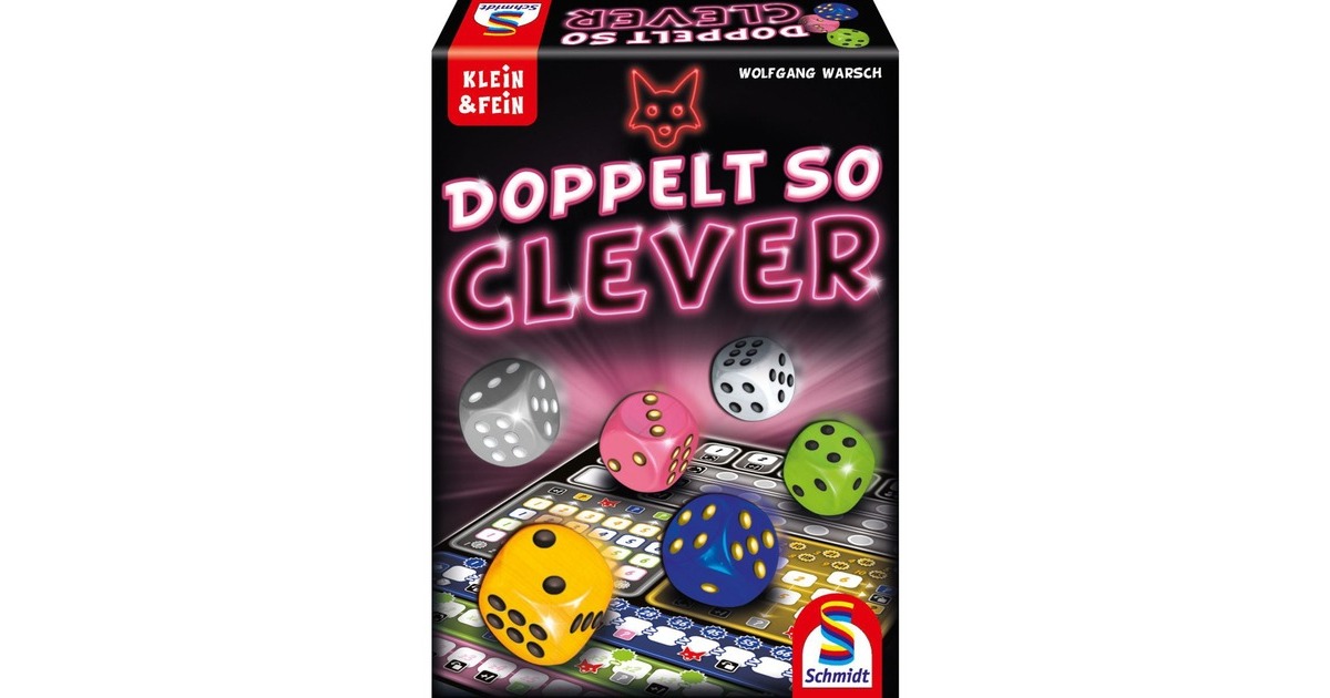 Schmidt Spiele Doppelt so clever, Würfelspiel