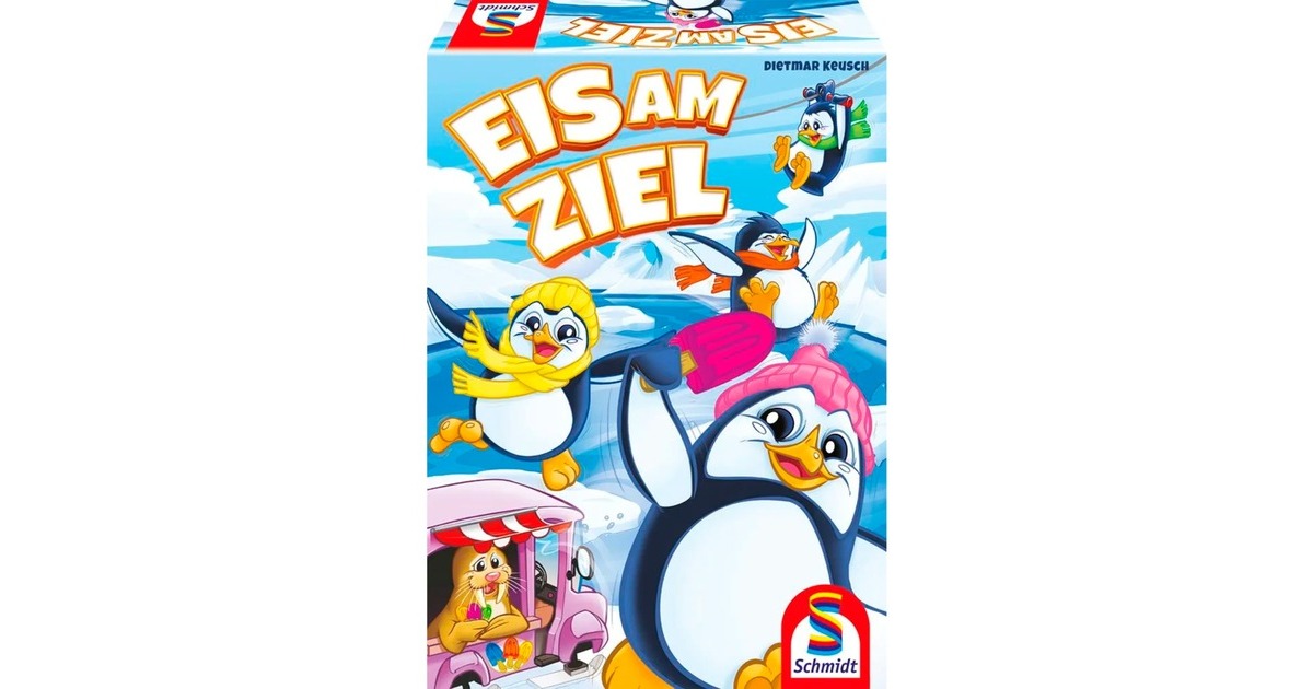 Schmidt Spiele Eis am Ziel, Brettspiel