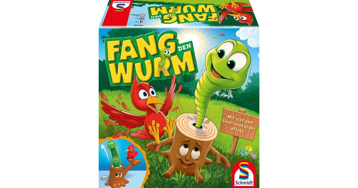 Schmidt Spiele Fang den Wurm, Geschicklichkeitsspiel