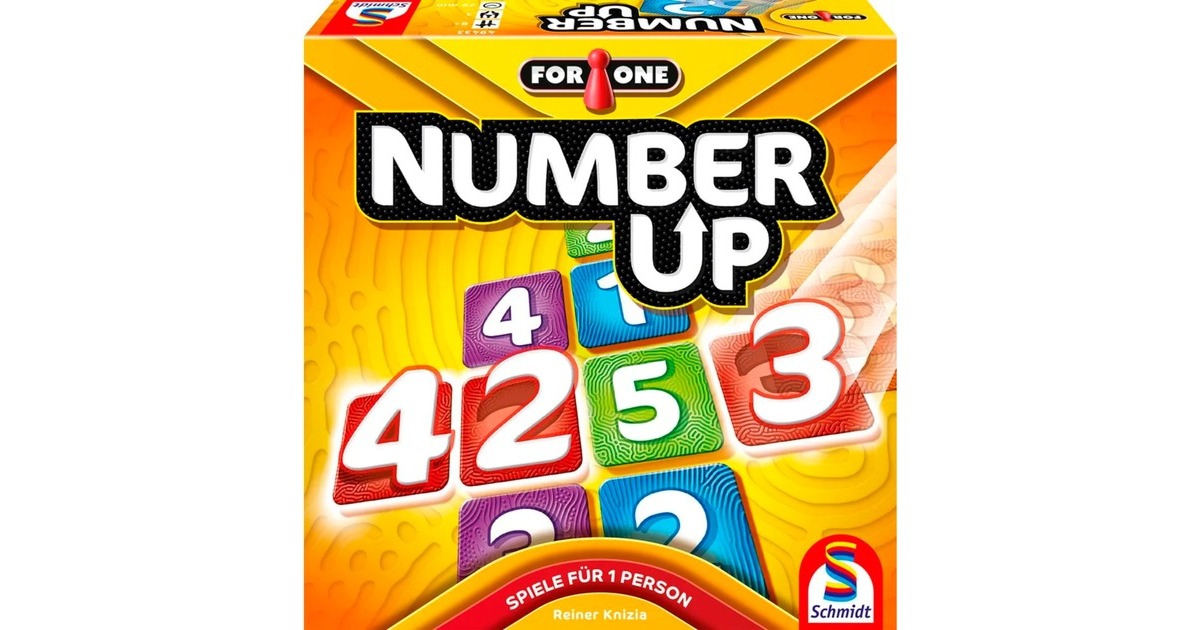 Schmidt Spiele For One, Number UP, Gesellschaftsspiel