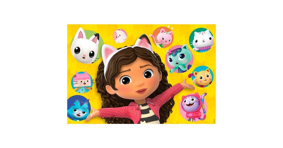 Schmidt Spiele Gabby's Dollhouse: Gabby und ihre Freunde, Puzzle(100 Teile)