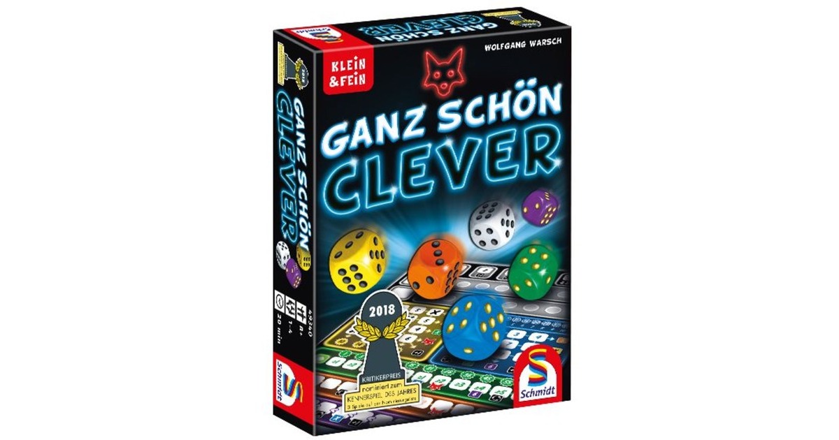 Schmidt Spiele Ganz schön clever, Würfelspiel