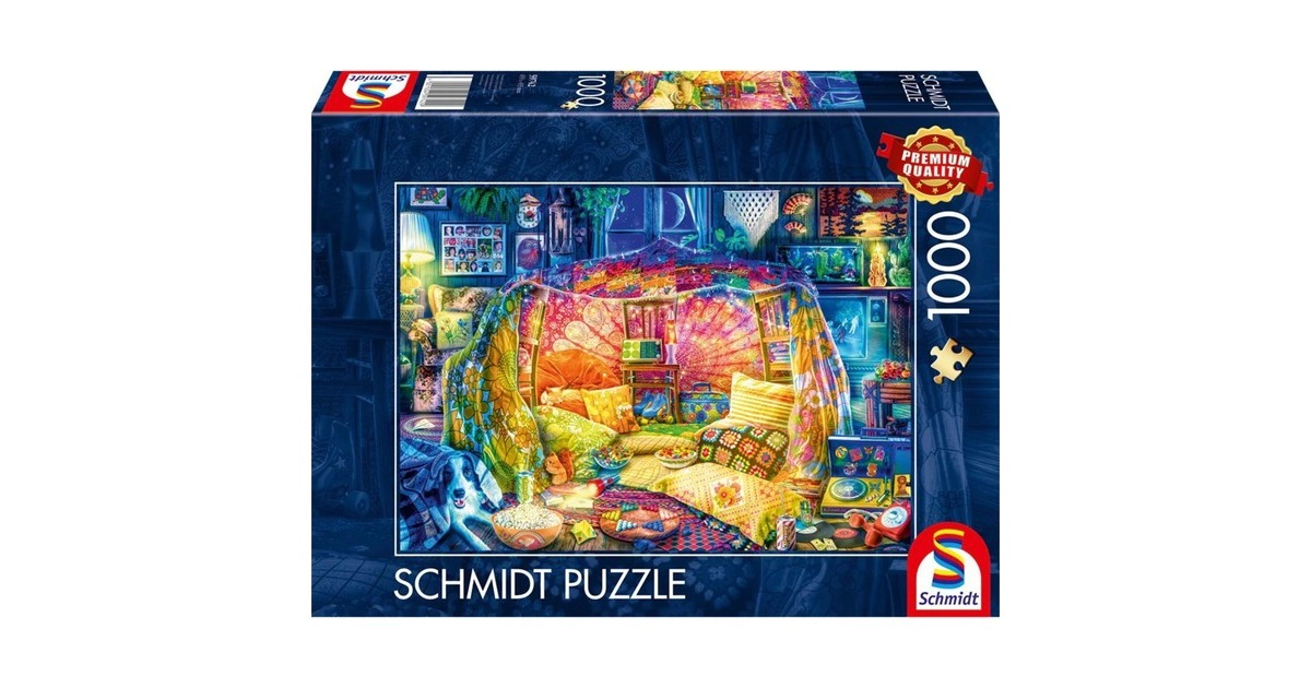 Schmidt Spiele Gemütliche Höhle, Puzzle(1000 Teile)