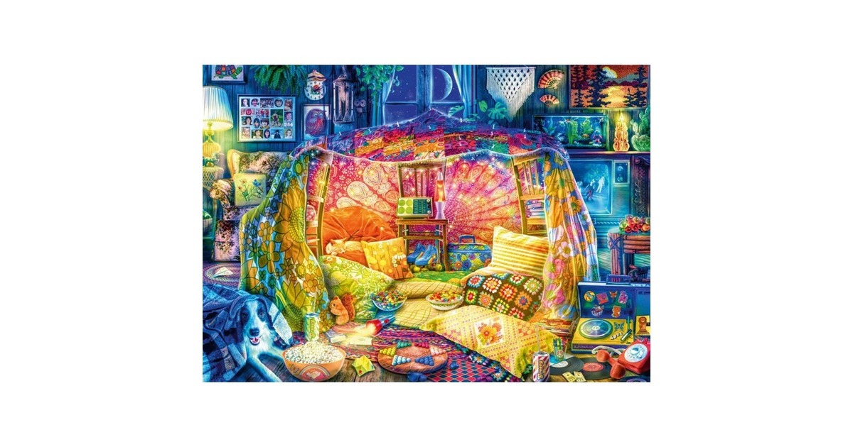 Schmidt Spiele Gemütliche Höhle, Puzzle(1000 Teile)