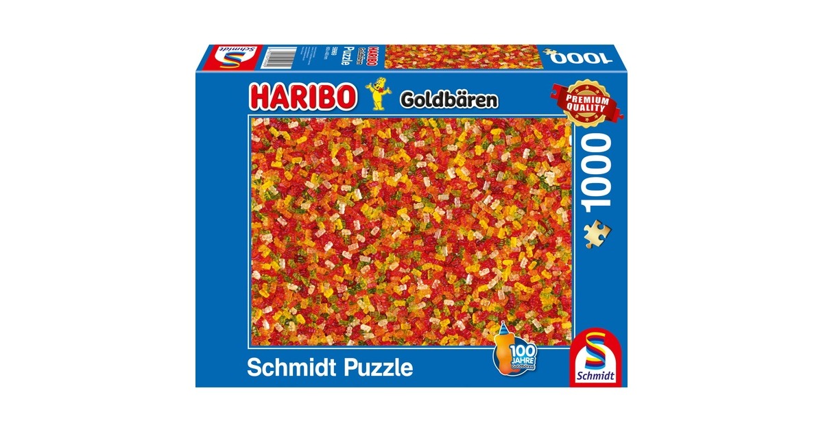 Schmidt Spiele Haribo: Goldbären, Puzzle(1000 Teile)