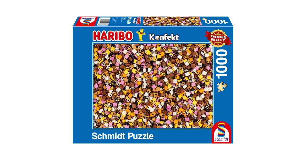 Schmidt Spiele Haribo: Konfekt, Puzzle(1000 Teile)