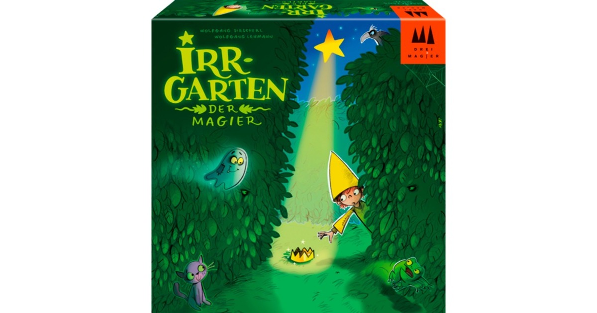 Schmidt Spiele Irrgarten der Magier, Brettspiel