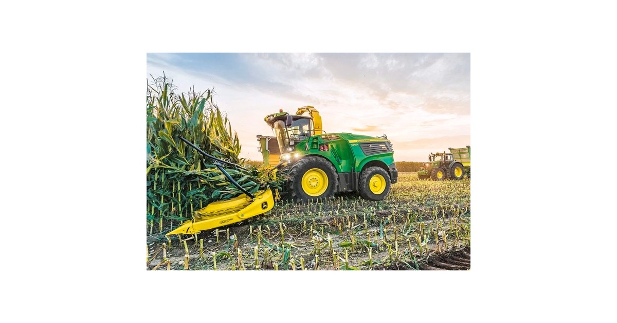 Schmidt Spiele John Deere: 9900i Feldhäcksler, Puzzle(150 Teile)