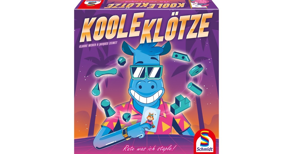 Schmidt Spiele Koole Klötze, Brettspiel