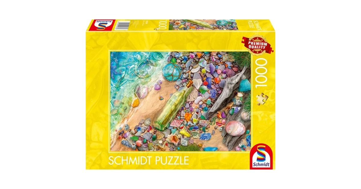 Schmidt Spiele Leuchtendes Strandgut, Puzzle(1000 Teile)