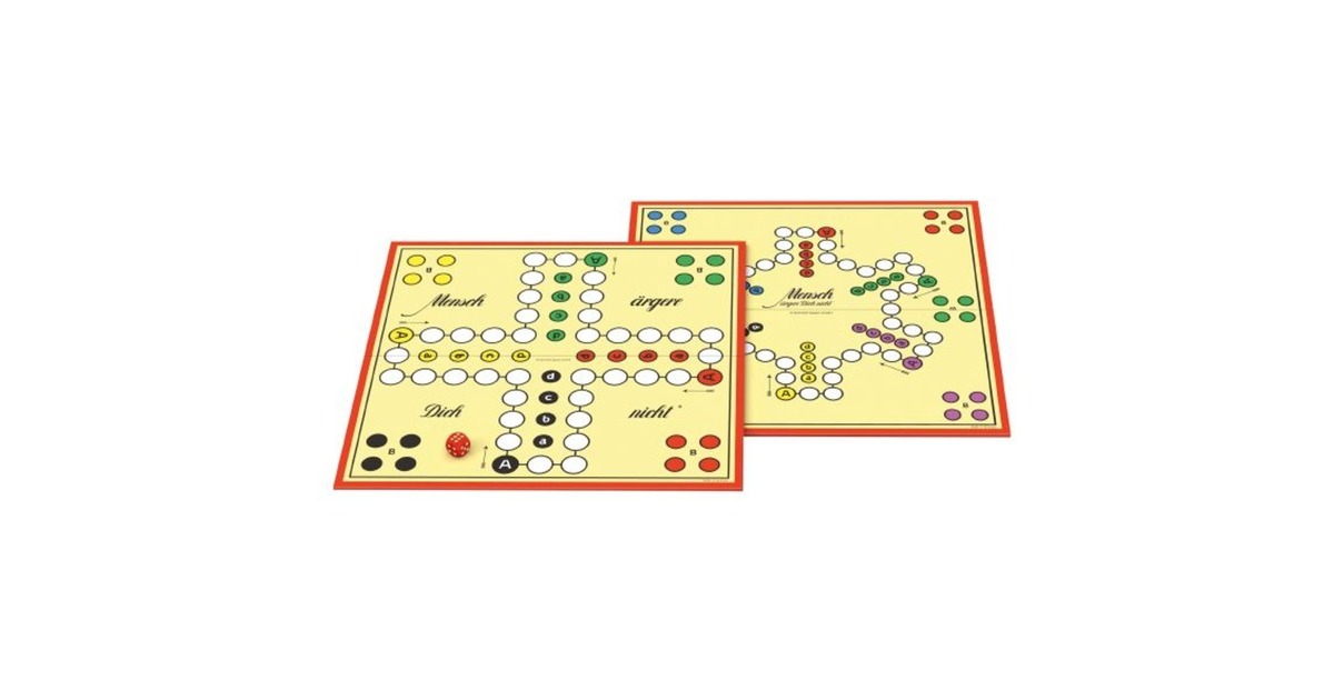 Schmidt Spiele Mensch ärgere dich nicht - Jubiläumsausgabe, Brettspiel