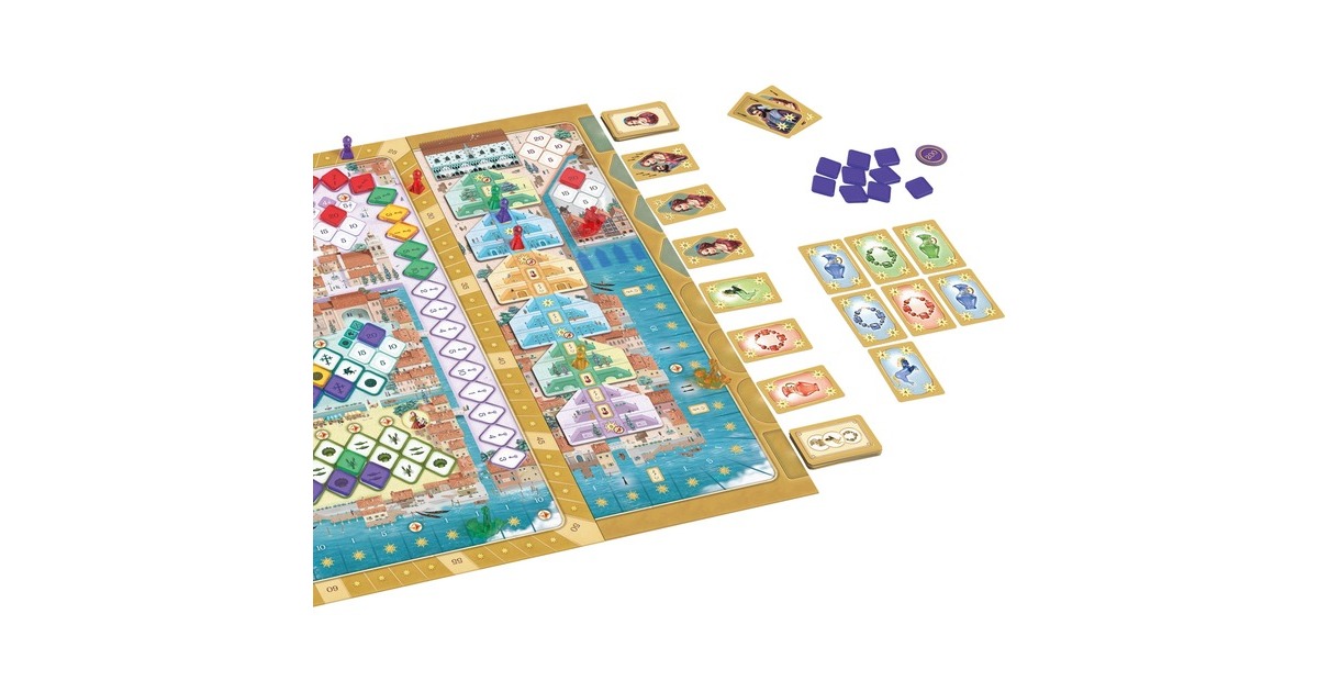Schmidt Spiele Mille Fiori, Die Meisterwerke,1. Erweiterung, Brettspiel